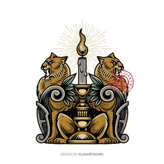 Tiger Candle (Exclusive)