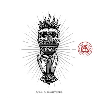 Skull Torch